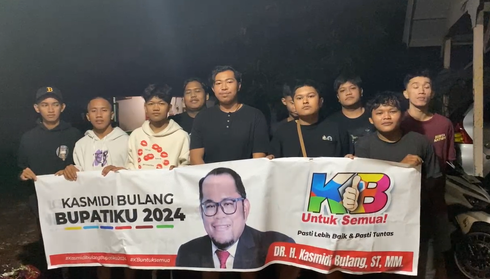 Kasmidi Bulang Dapat Dukungan dari Pemuda Kutai Timur Kasmidi Bulang Dapat Dukungan dari Pemuda Kutai Timur