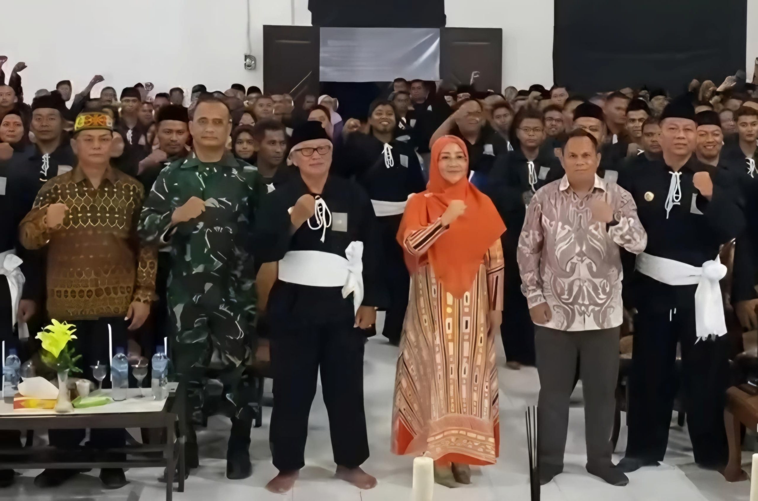 Bupati Sri Juniarsih Hadiri Pengesahan Warga PSHT Berau